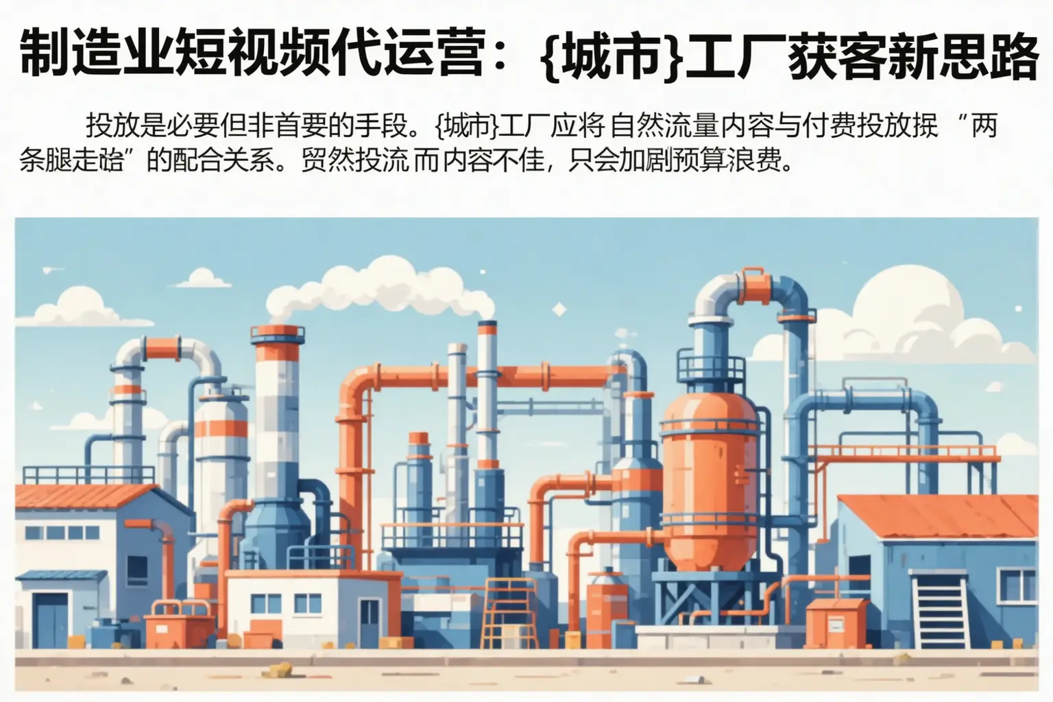 制造业短视频代运营：昂仁工厂获客新思路