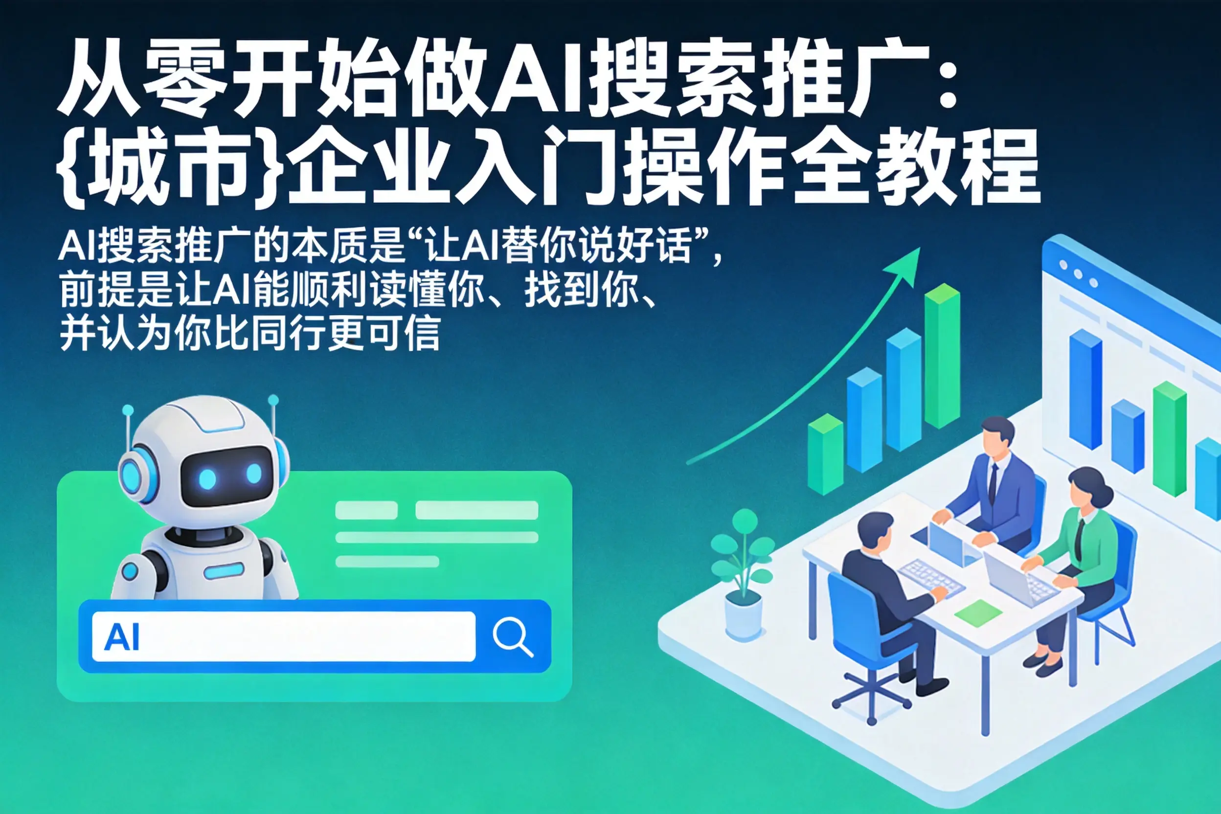 从零开始做AI搜索推广：昂仁企业入门操作全教程